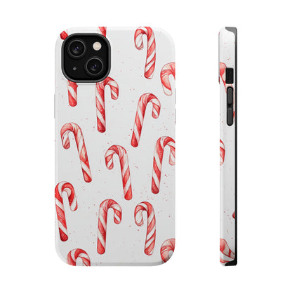 Candy Cane Christmas Pattern – MagSafe iPhone Series Case