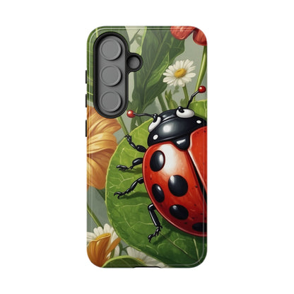 Ladybug Garden Samsung Galaxy Case – Nature-Inspired Design