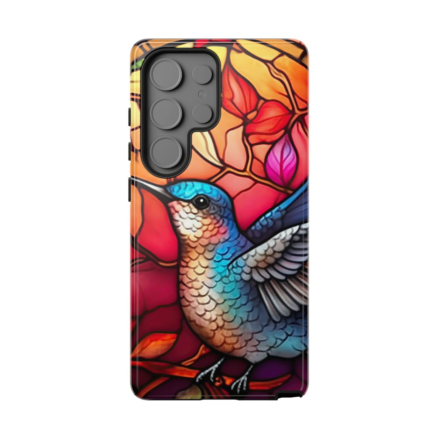 Radiant Multicolor Bird Artwork - Samsung Galaxy Case