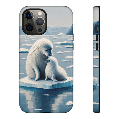 Arctic Serenity Seal iPhone Case