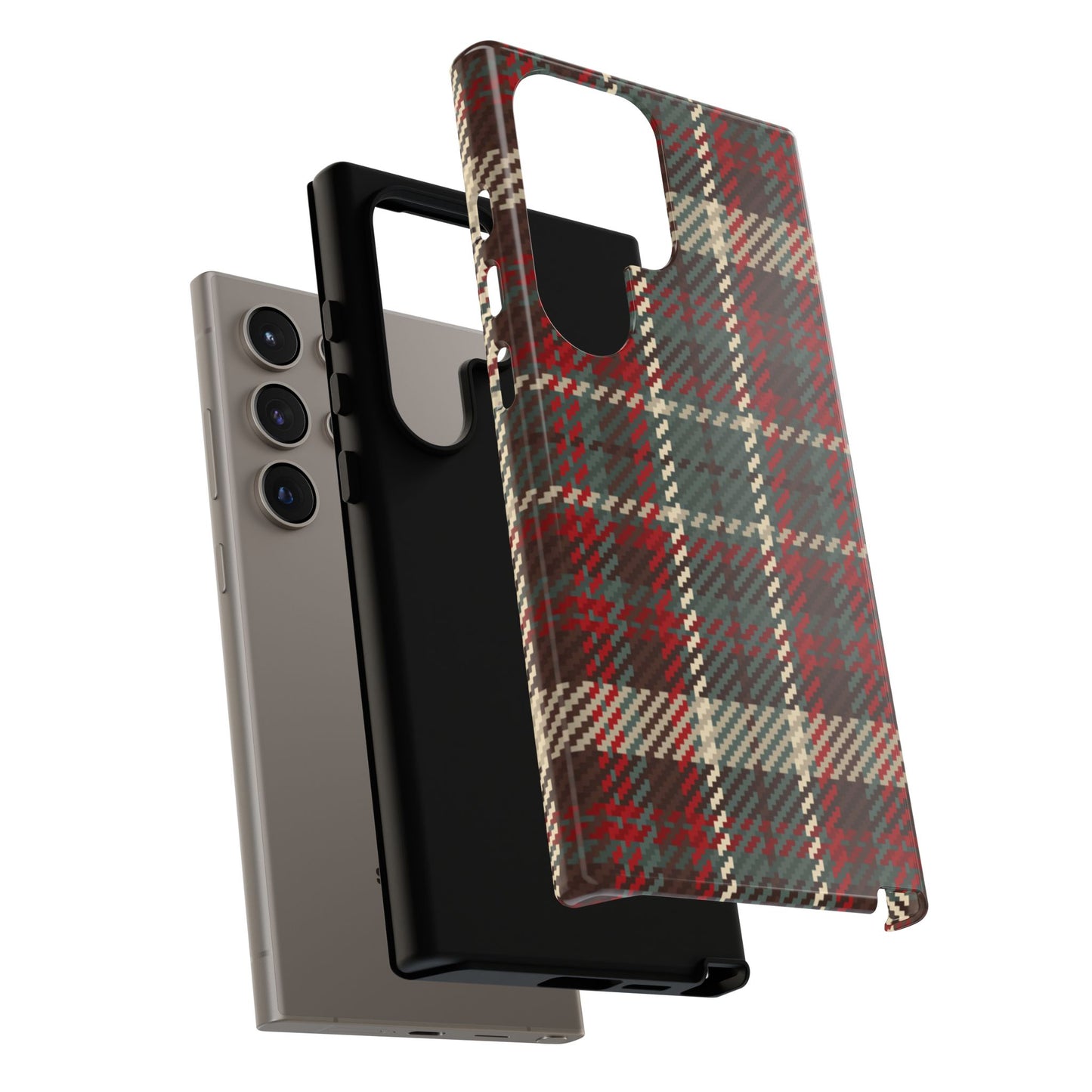 Cozy Rustic Plaid - Samsung Galaxy Series Case