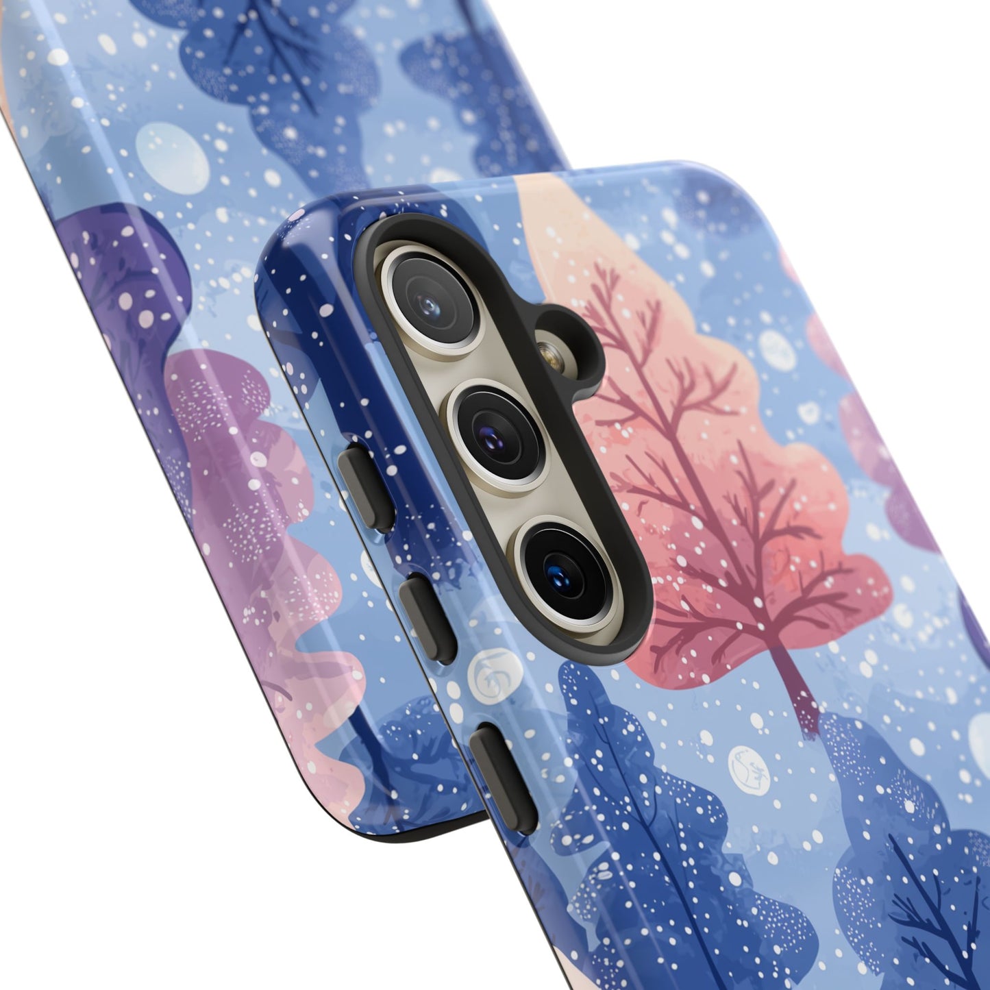 Pink & Purple Winter Wonderland - Samsung Galaxy Series Case