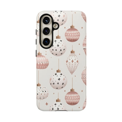 Blush Pink Holiday Ornaments - Samsung Galaxy Series Case