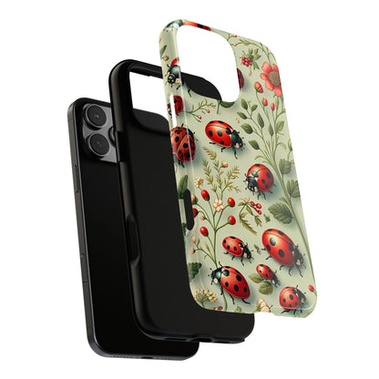 Ladybug Phone Case - Tough Dual Layer Protection - Perfect Gift For The Ladybug Lover In Your Life