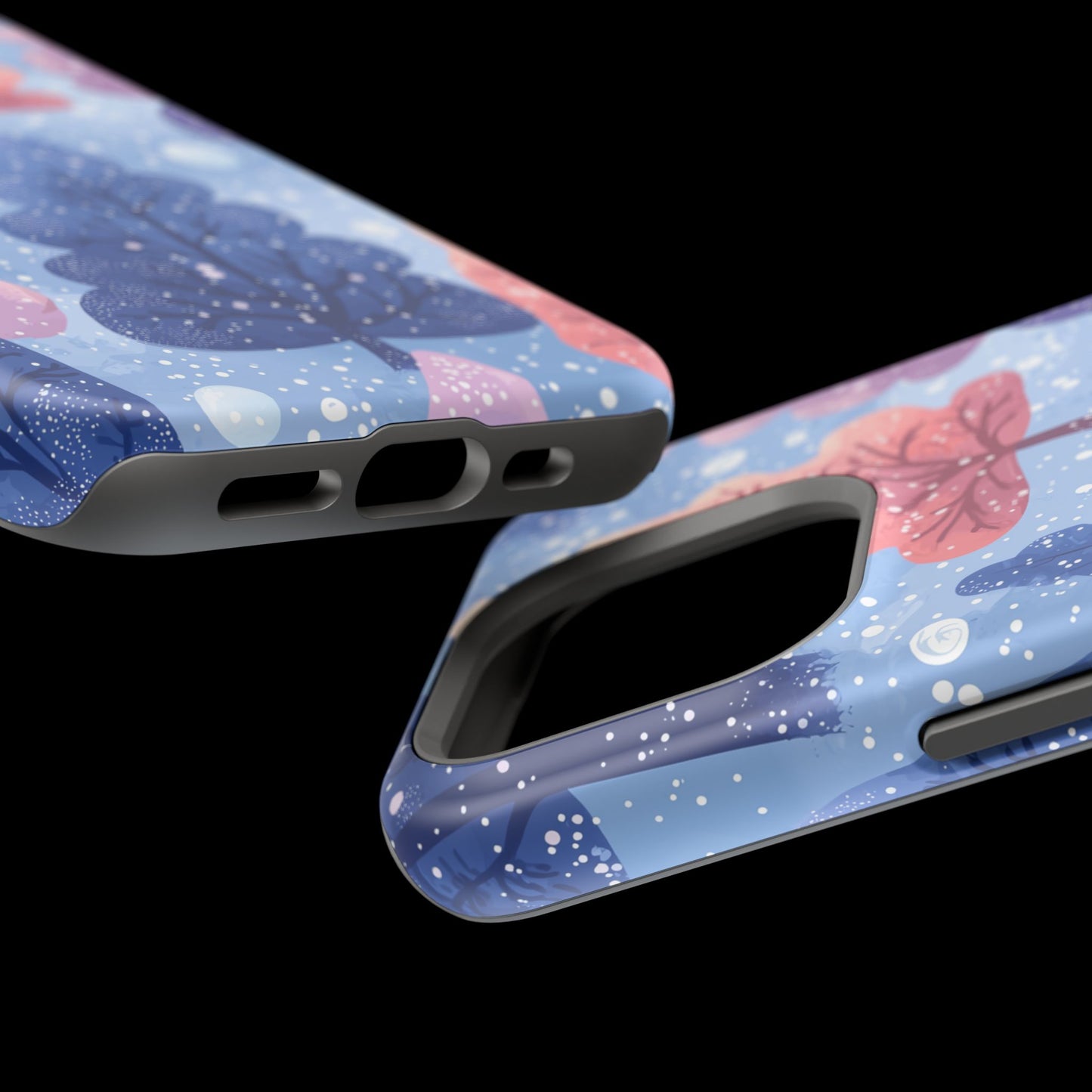 Pink & Purple Winter Wonderland - MagSafe iPhone Series Case