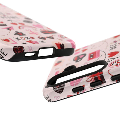 Samsung Galaxy Case: Bee Mine Love Doodles