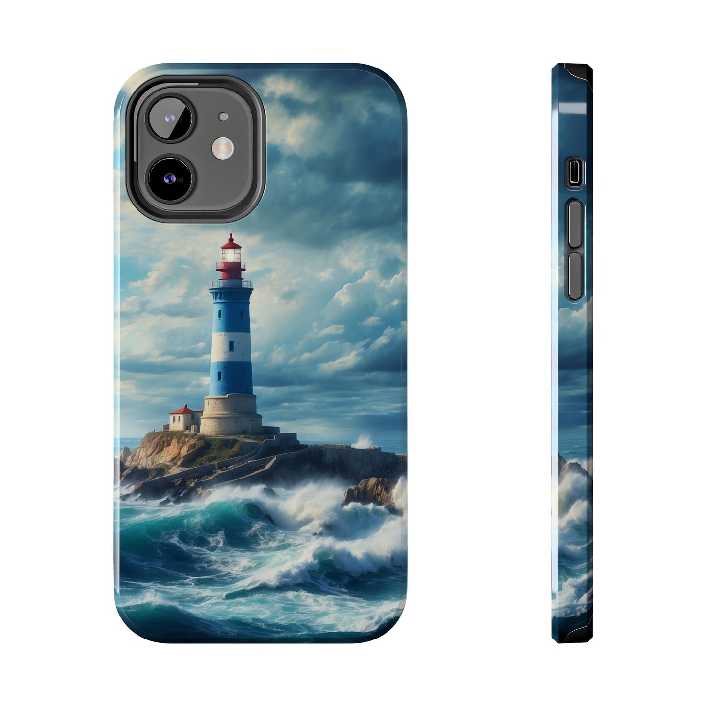 Samsung Galaxy Case - Coastal Lighthouse Design