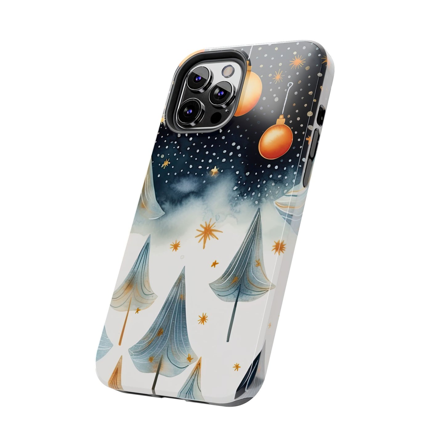 Winter Wonderland Gold Ornament – iPhone Series Case