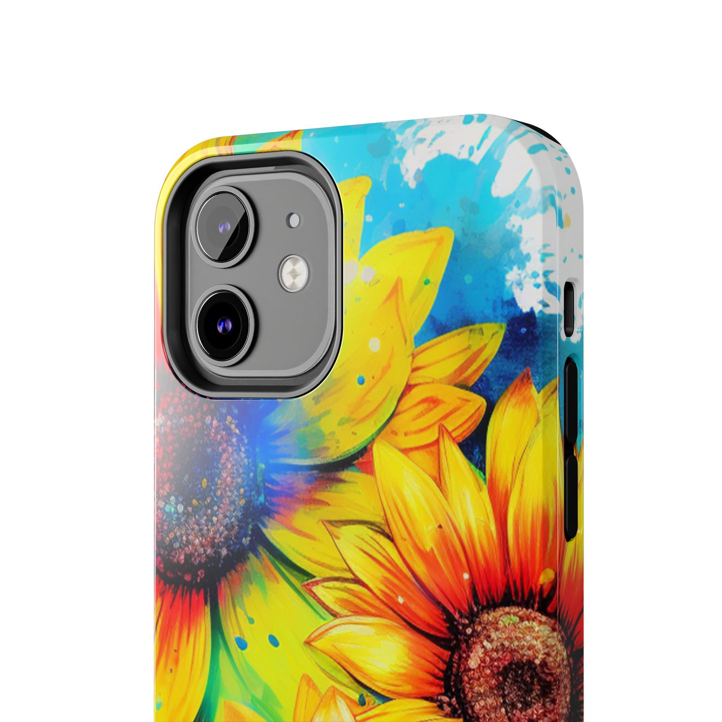 Vibrant Sunflower Splash - iPhone Series Case