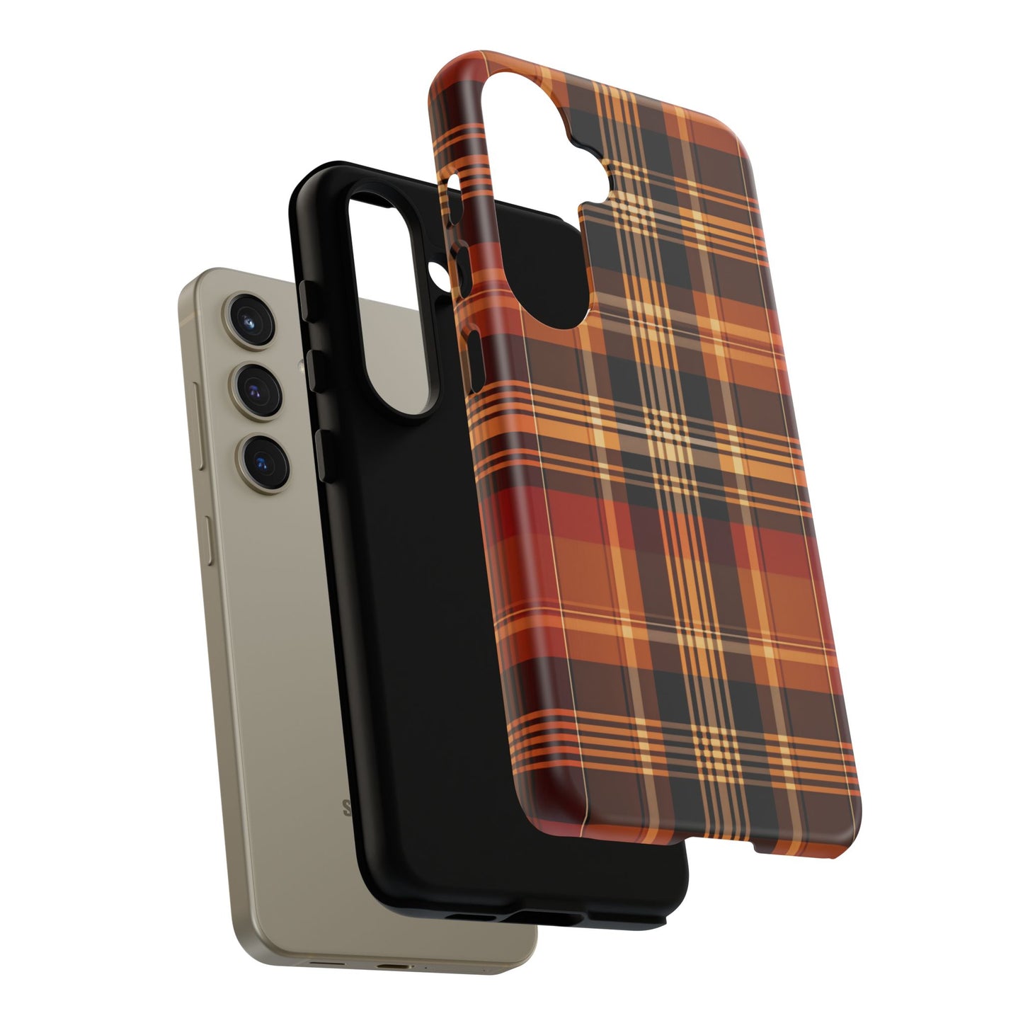 Vintage Charm Plaid Phone Case - Stylish Protection! - BOGO Cases