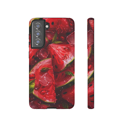 Juicy Watermelon Samsung Galaxy Case – Refreshing Summer Vibes, Dual-Layer Protection