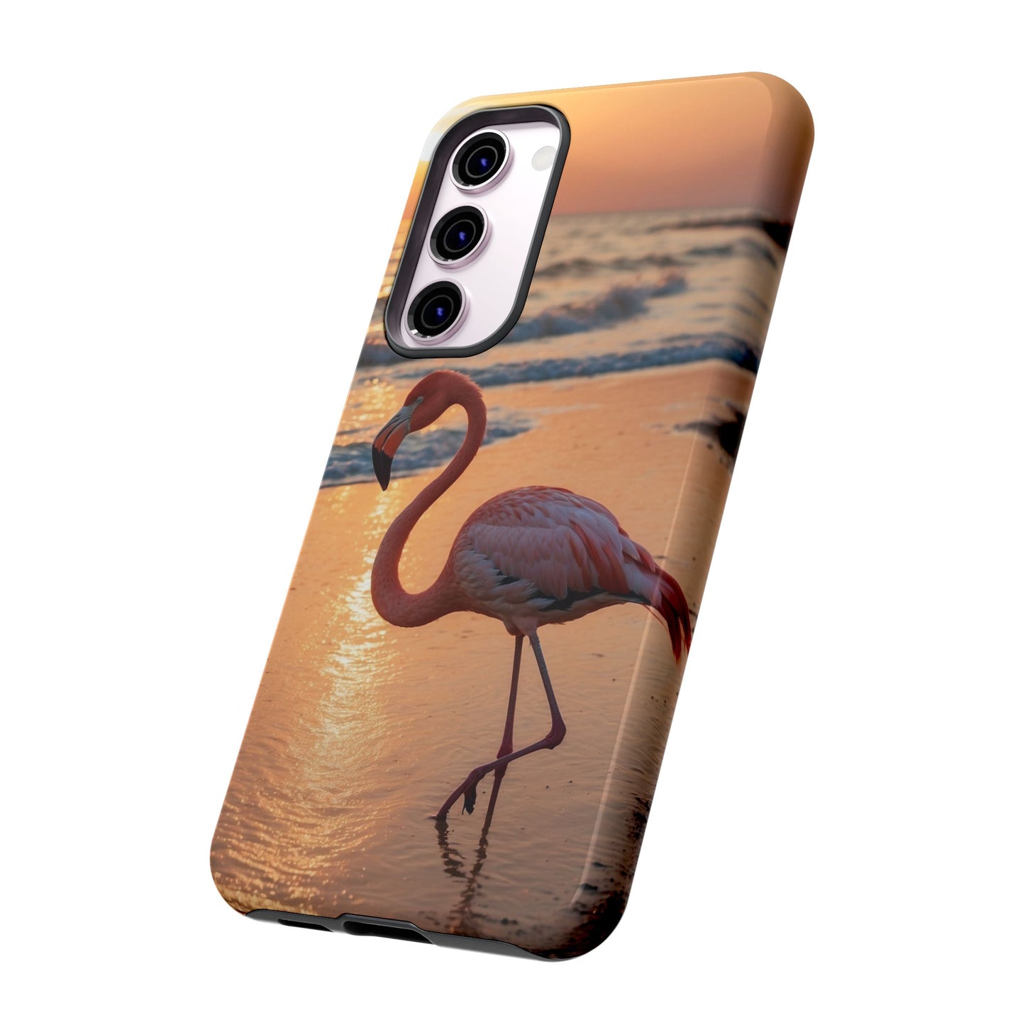 Island Beauty – Flamingo Samsung Galaxy Case