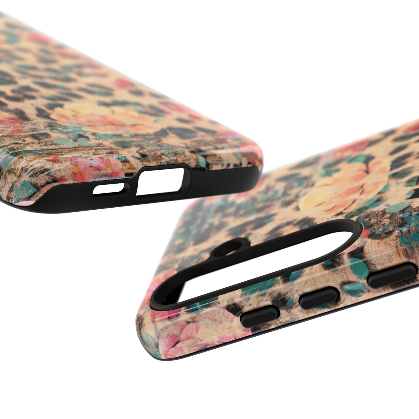 Rustic Floral Leopard - Samsung Galaxy Series Case