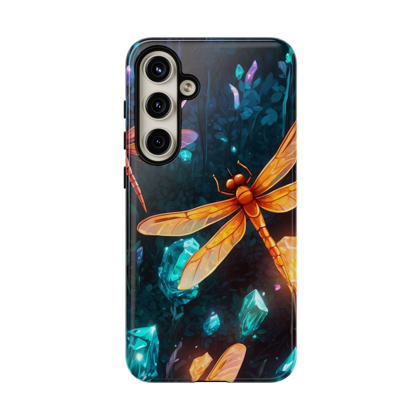 Mystical Dragonflies & Crystals – Samsung Galaxy Series Case