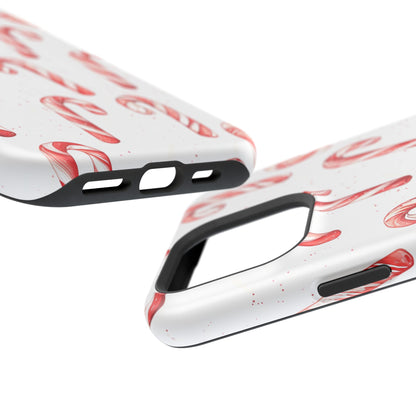 Candy Cane Christmas Pattern – MagSafe iPhone Series Case