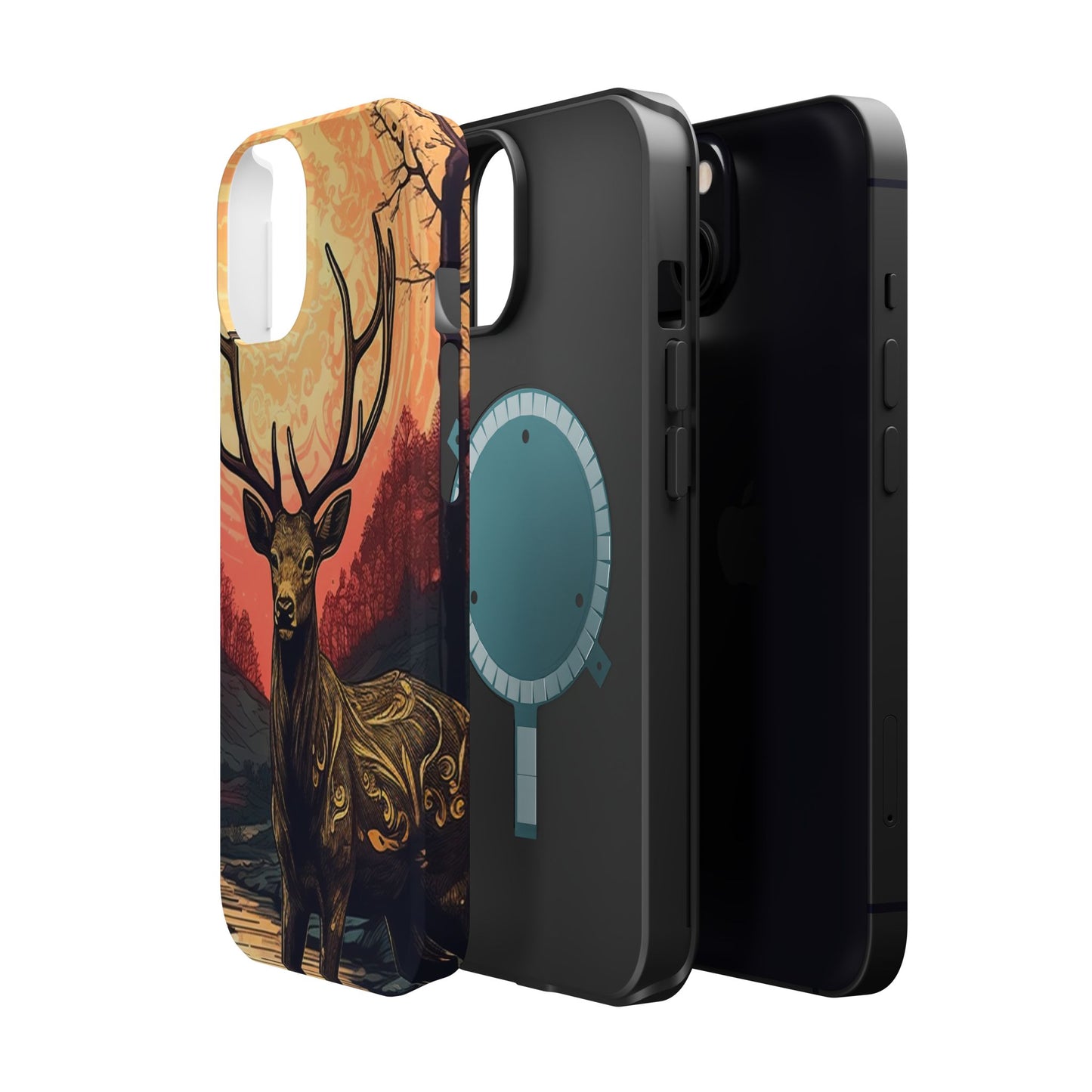 Celestial Stag – MagSafe iPhone Case