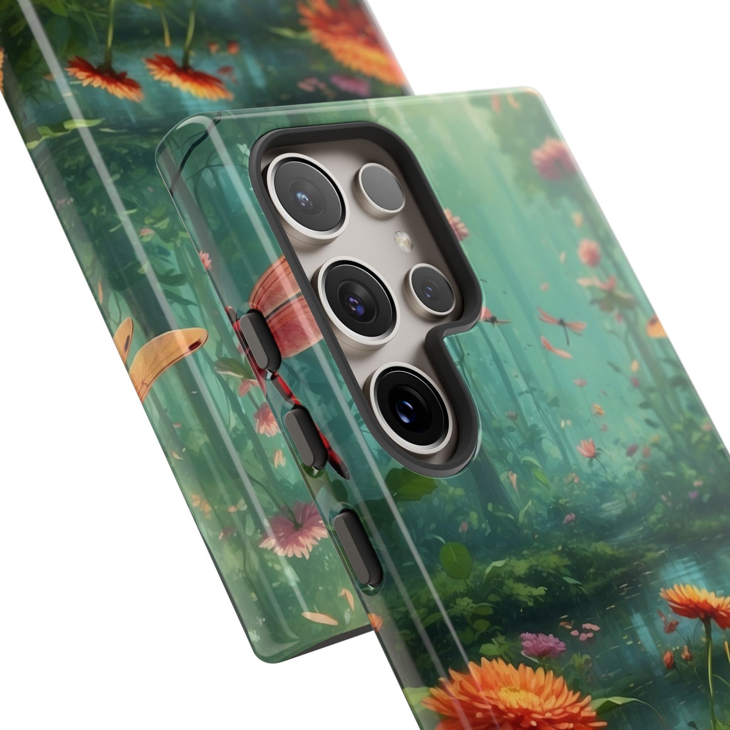 Enchanted Forest Dragonflies & Blossoms – Samsung Galaxy Series Case