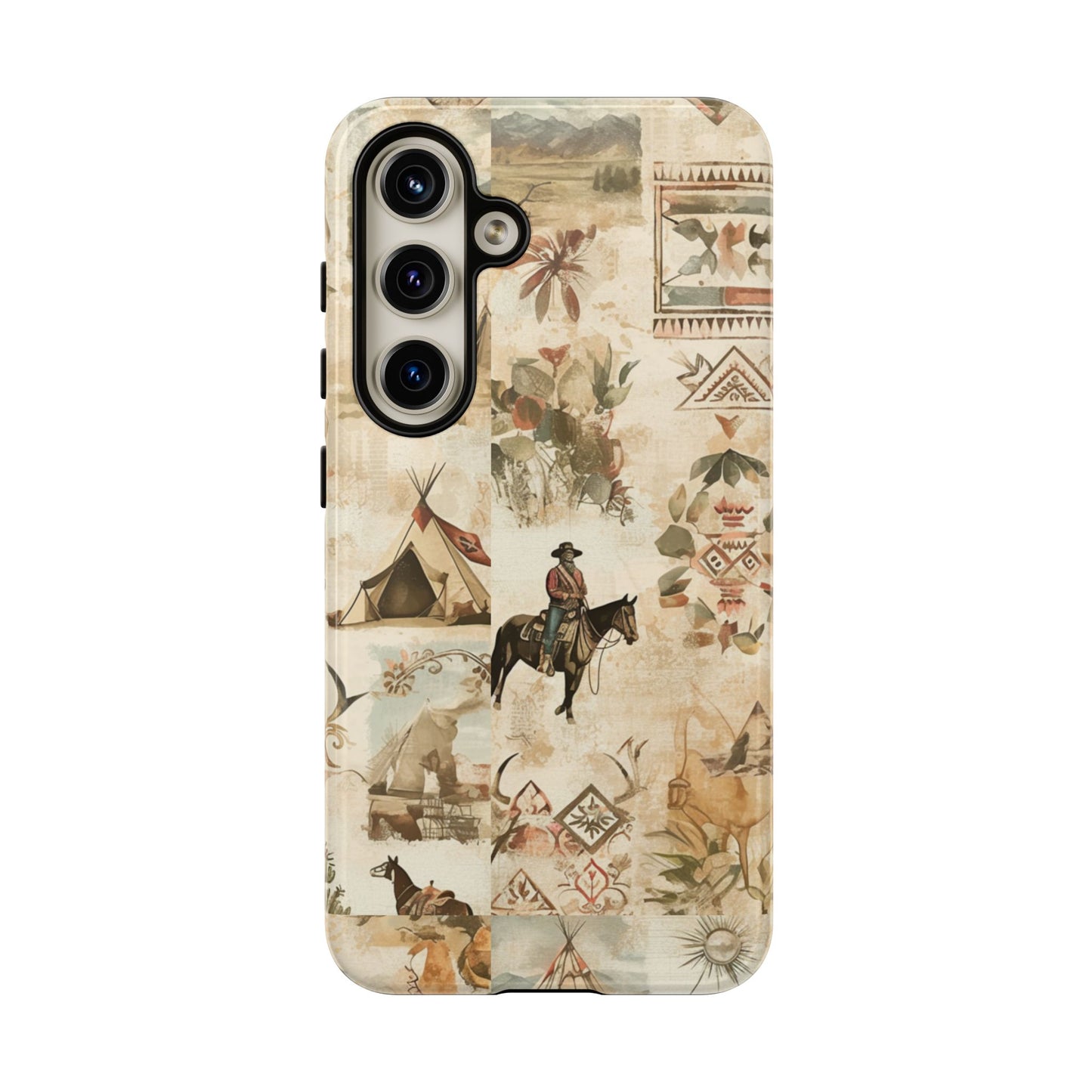 Western Collage Case | Vintage Country Aesthetic