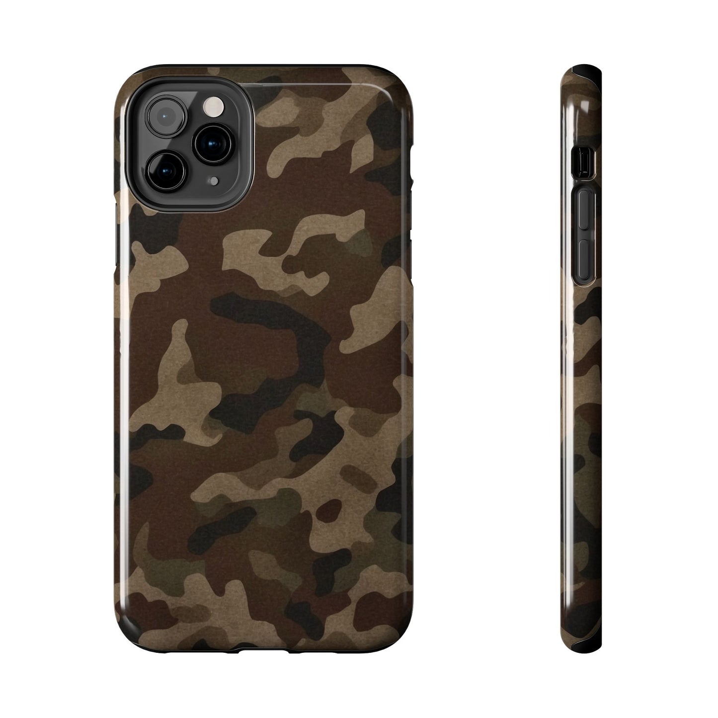 Classic Camouflage iPhone Case – Rugged Woodland Camo Protection