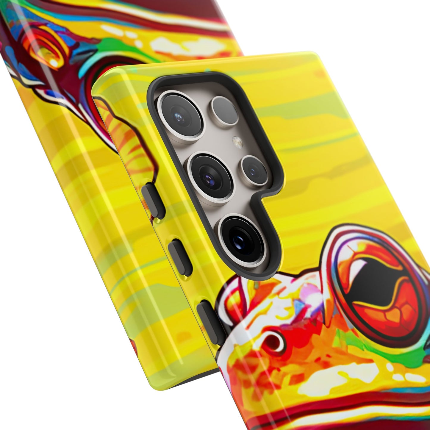 Vibrant Rainbow Frog Design – Samsung Galaxy Case