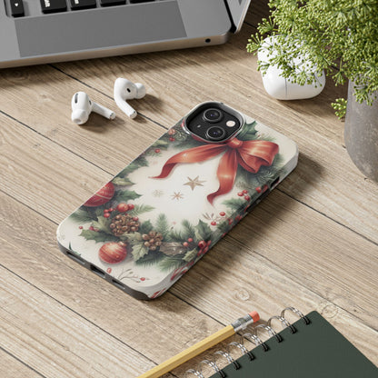 Classic Christmas Wreath - iPhone Series Case