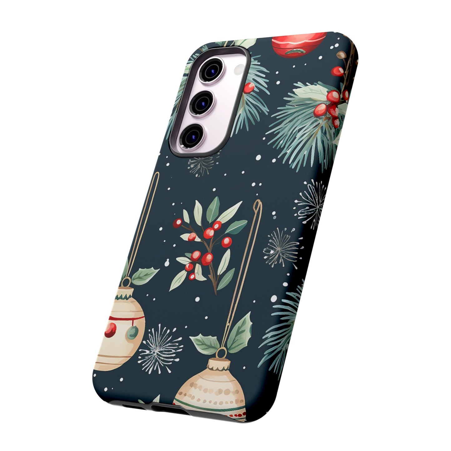 Elegant Christmas Ornaments and Pine - Samsung Galaxy Series Case