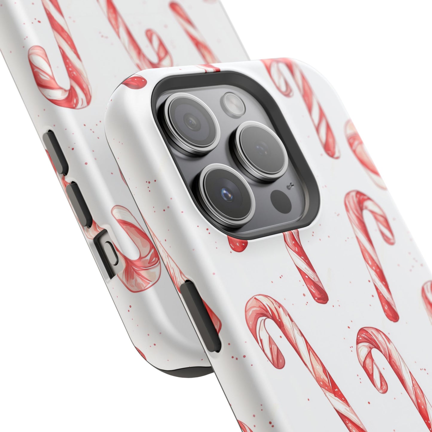 Candy Cane Christmas Pattern – MagSafe iPhone Series Case