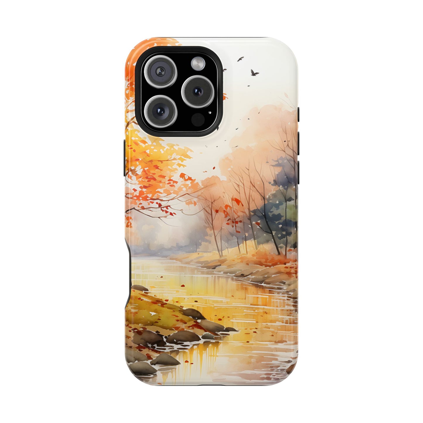 Autumn River Serenity – MagSafe iPhone Case