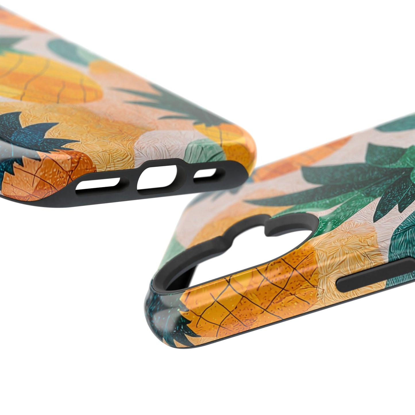 Tropical Pineapple MagSafe iPhone Case – Vibrant Fruit Design, Tough Dual-Layer Protection