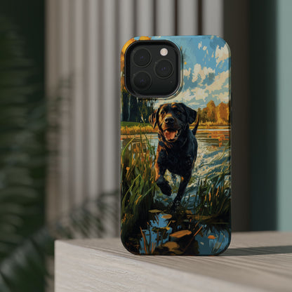 Golden Autumn Labrador - MagSafe iPhone Series Case