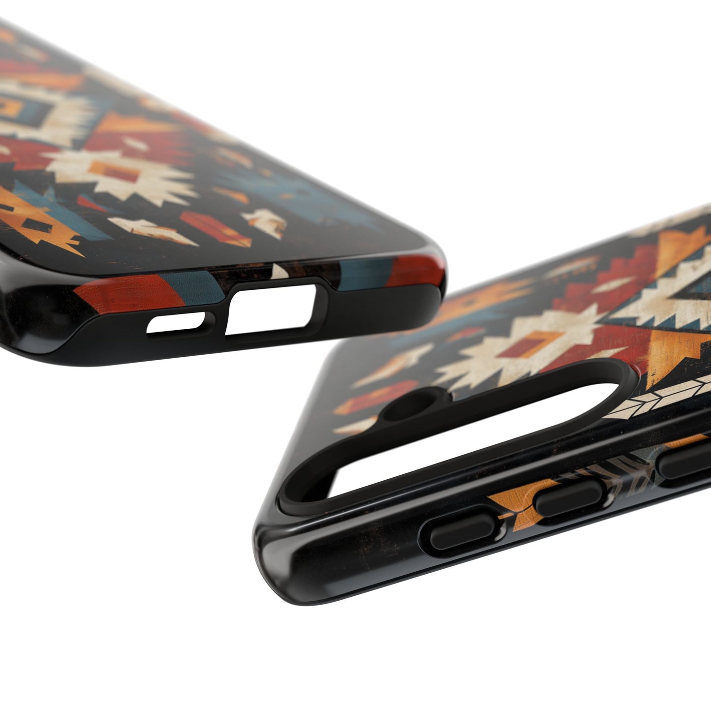 Southwestern Arrow & Diamond Tough Samsung Galaxy Case – Bold Tribal Design, Dual-Layer Protection