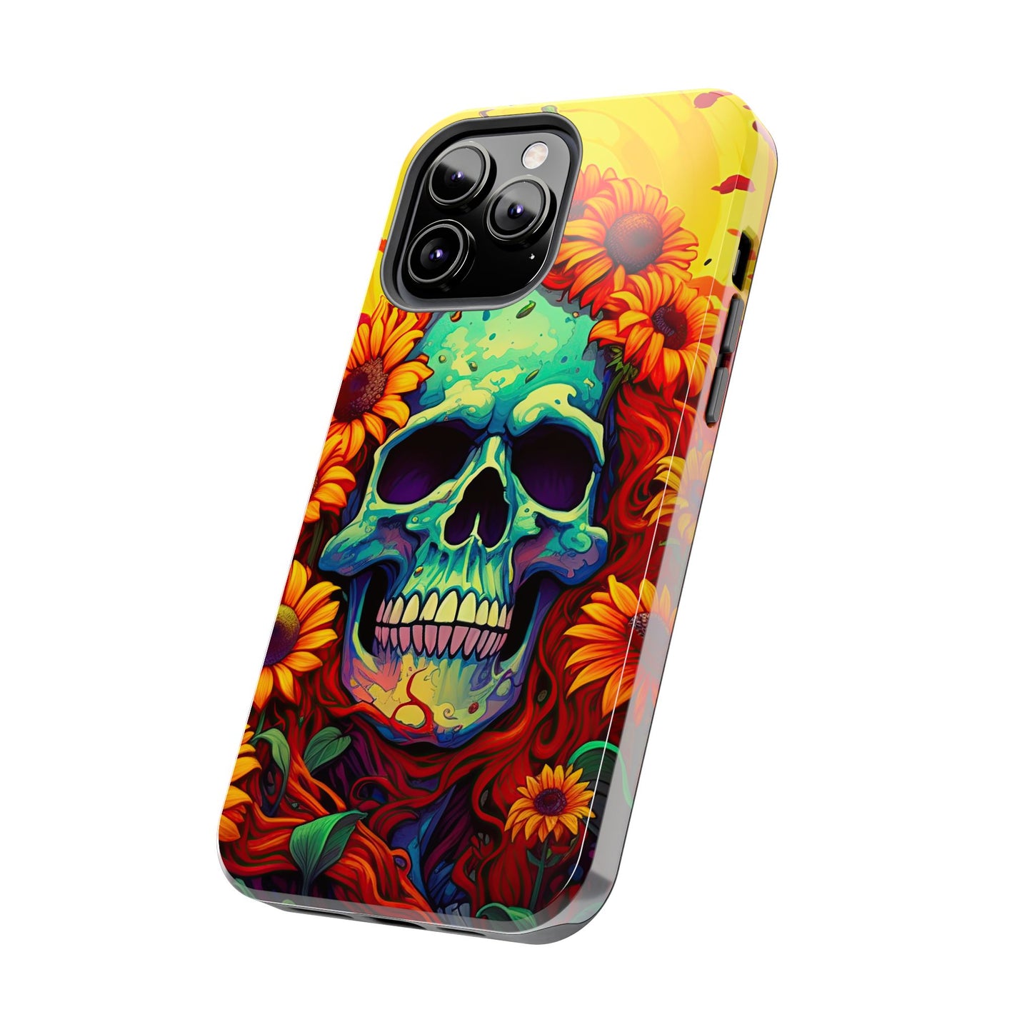 Sun Kissed Skull iPhone Case