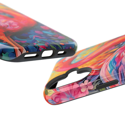 Flamingo Fiesta – Vibrant Flamingo MagSafe iPhone Cases