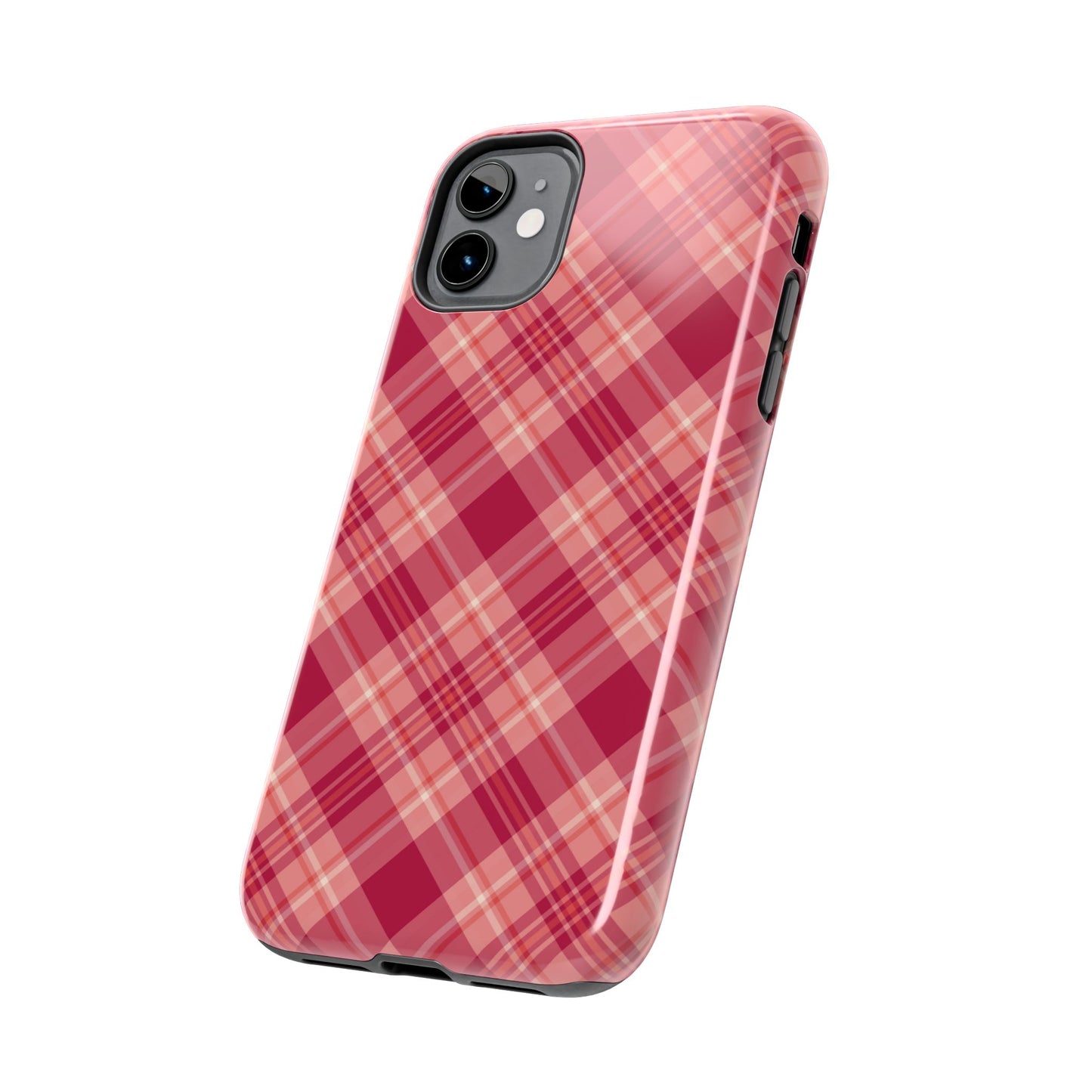 Rustic Red Plaid – iPhone Series Case