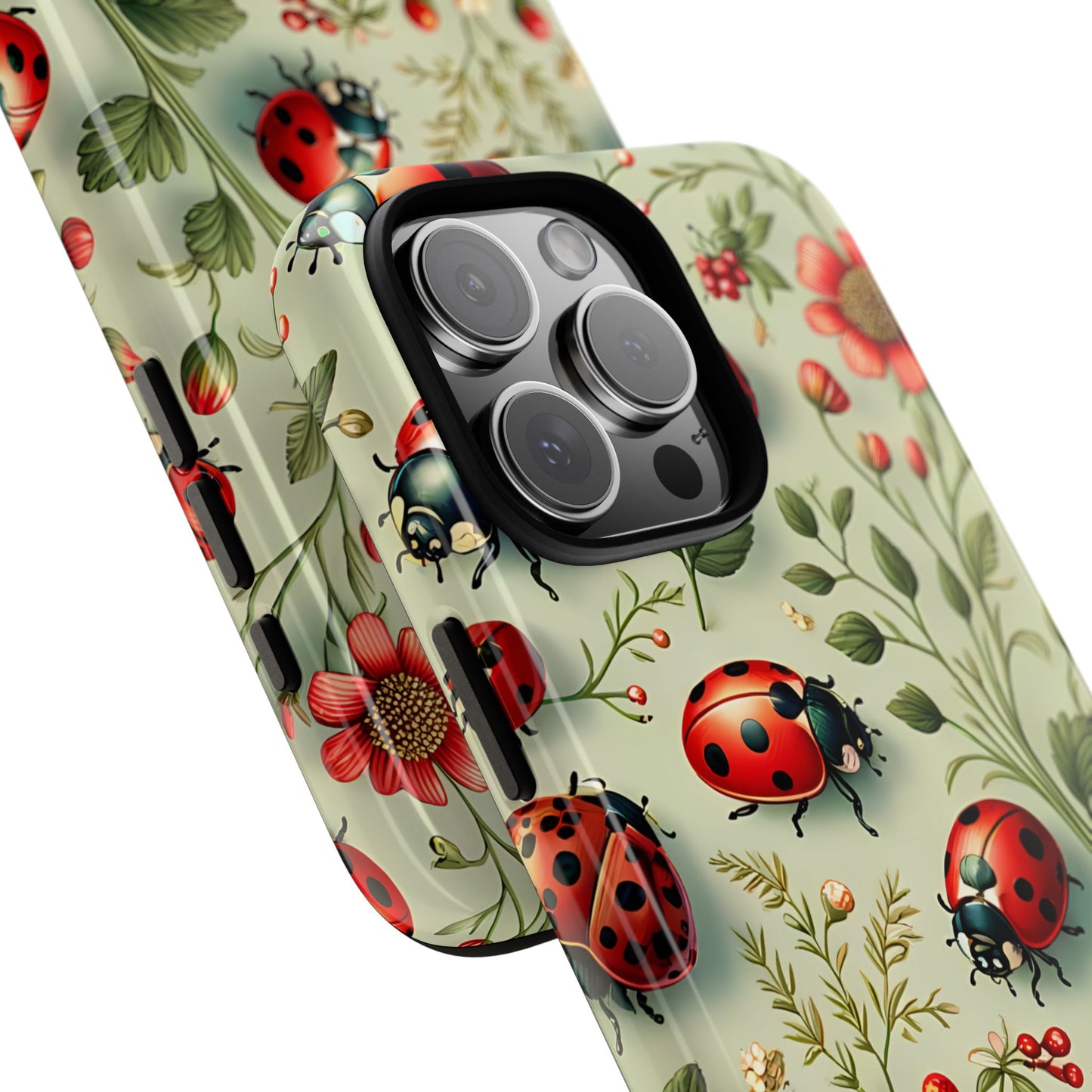 Ladybug Phone Case - Tough Dual Layer Protection - Perfect Gift For The Ladybug Lover In Your Life