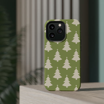 Minimalist Christmas Trees - MagSafe iPhone Series Case