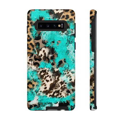 Aqua Splash Leopard - Samsung Galaxy Series Case