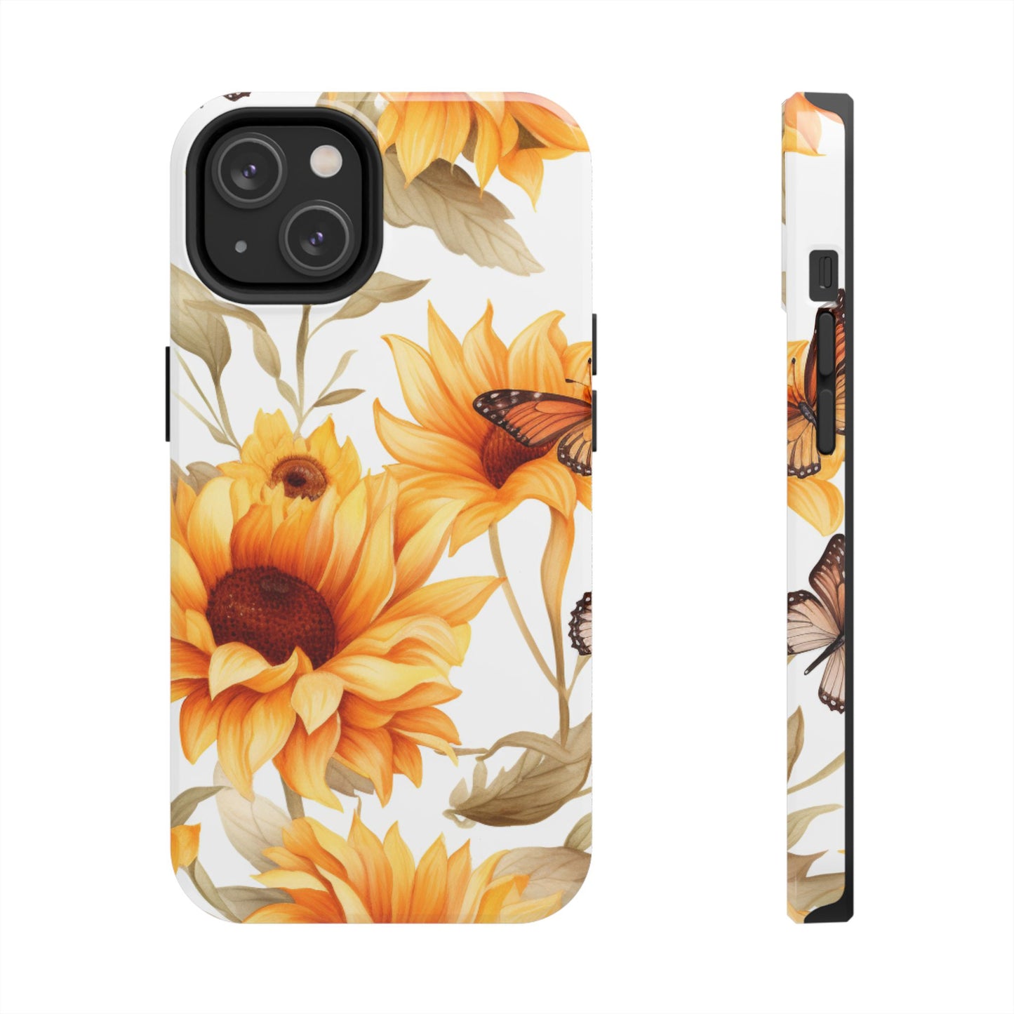 Sunflower & Monarch Garden - iPhone Series Case