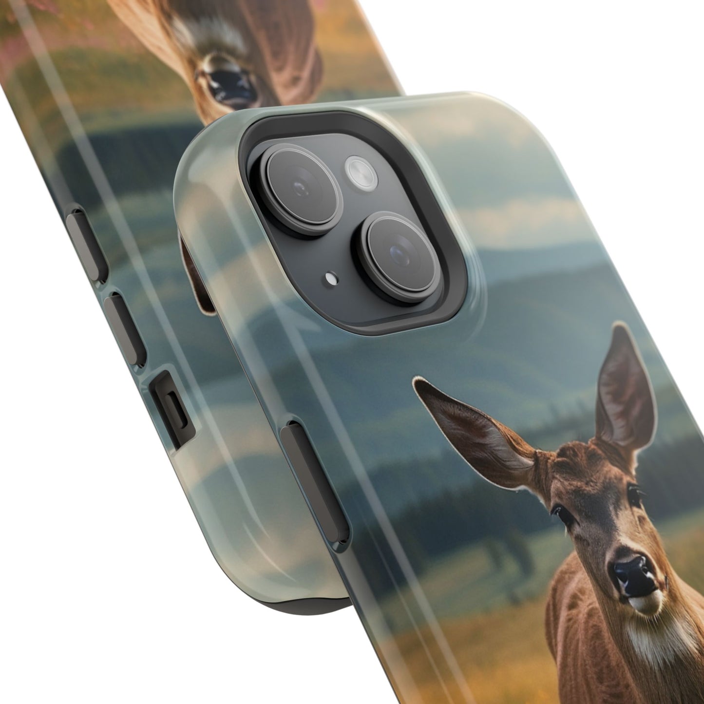 Rustic Meadow Deer – MagSafe iPhone Case