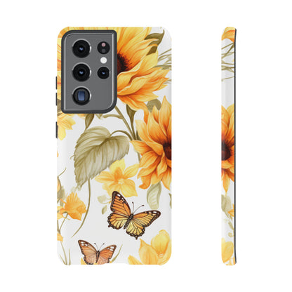 Sunflower & Butterfly Bliss - Samsung Galaxy  Series Case