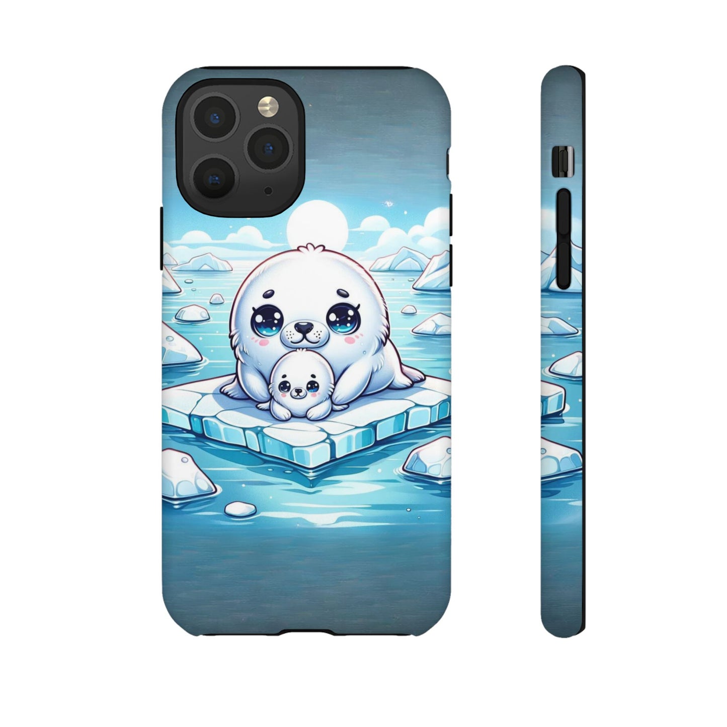 Arctic Embrace Seal iPhone Case