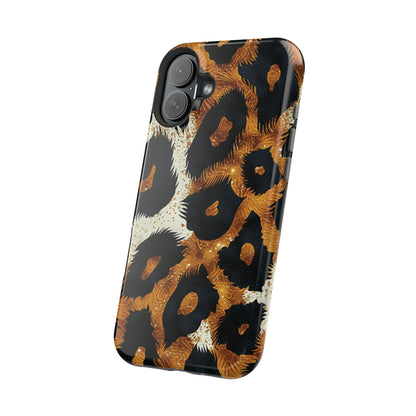 Safari Noir Gold Leopard iPhone Case