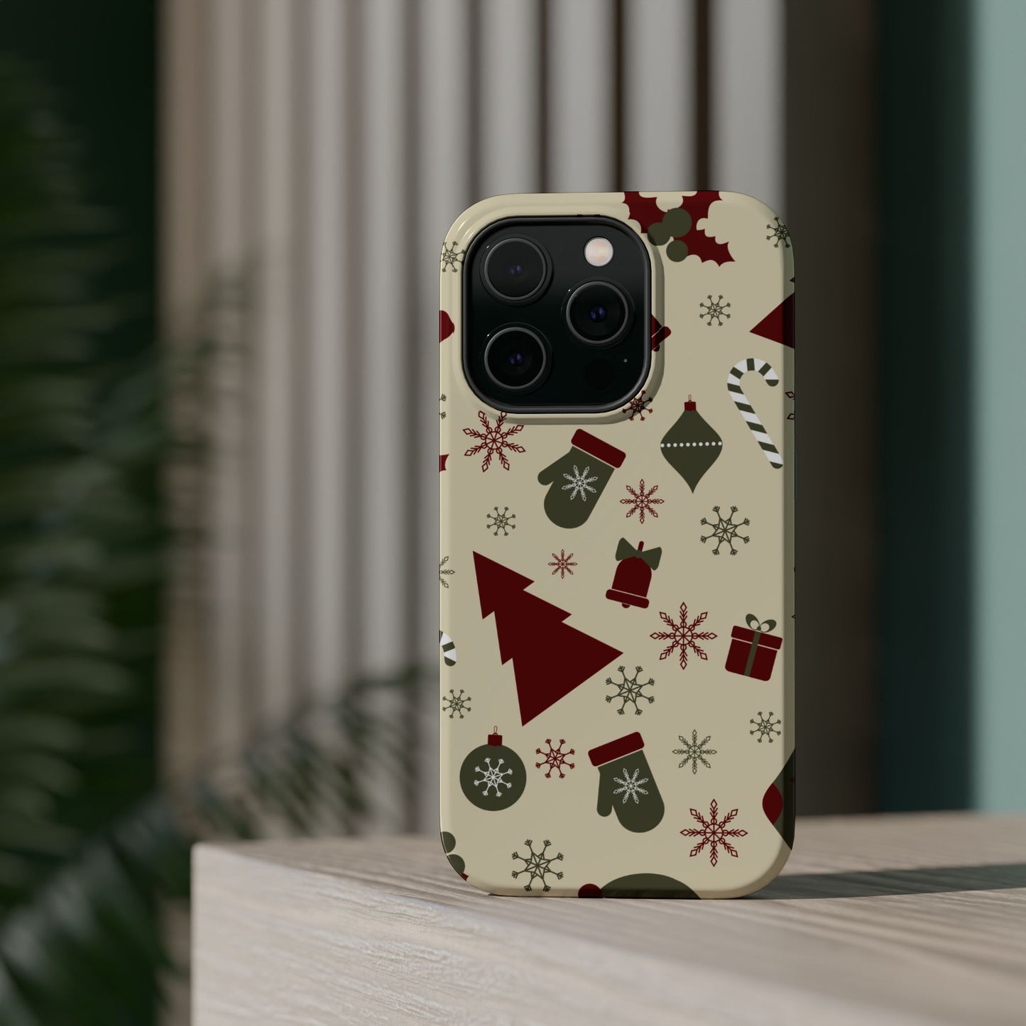 Vintage Holiday Cheer - MagSafe iPhone Series Case