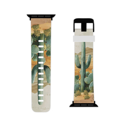 Desert Oasis Cactus Apple Watch Band