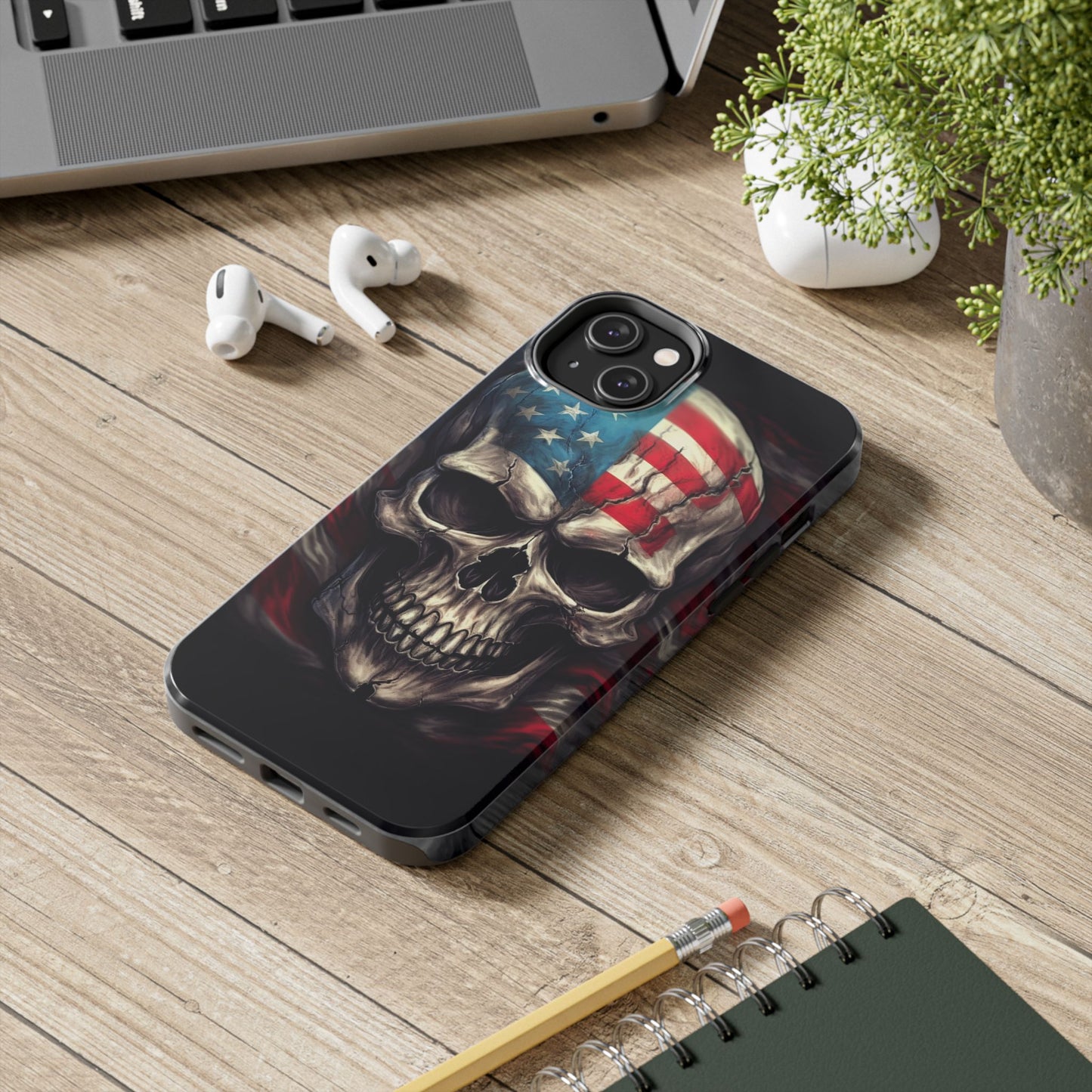 Patriotism and Power iPhone Case