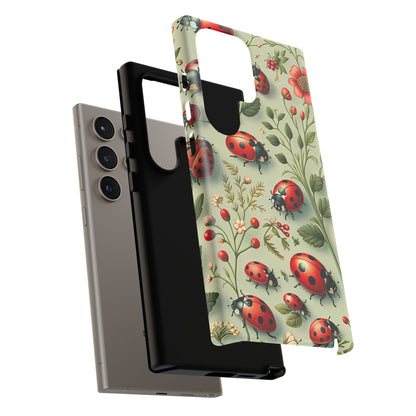 Ladybug Phone Case - Tough Dual Layer Protection - Perfect Gift For The Ladybug Lover In Your Life