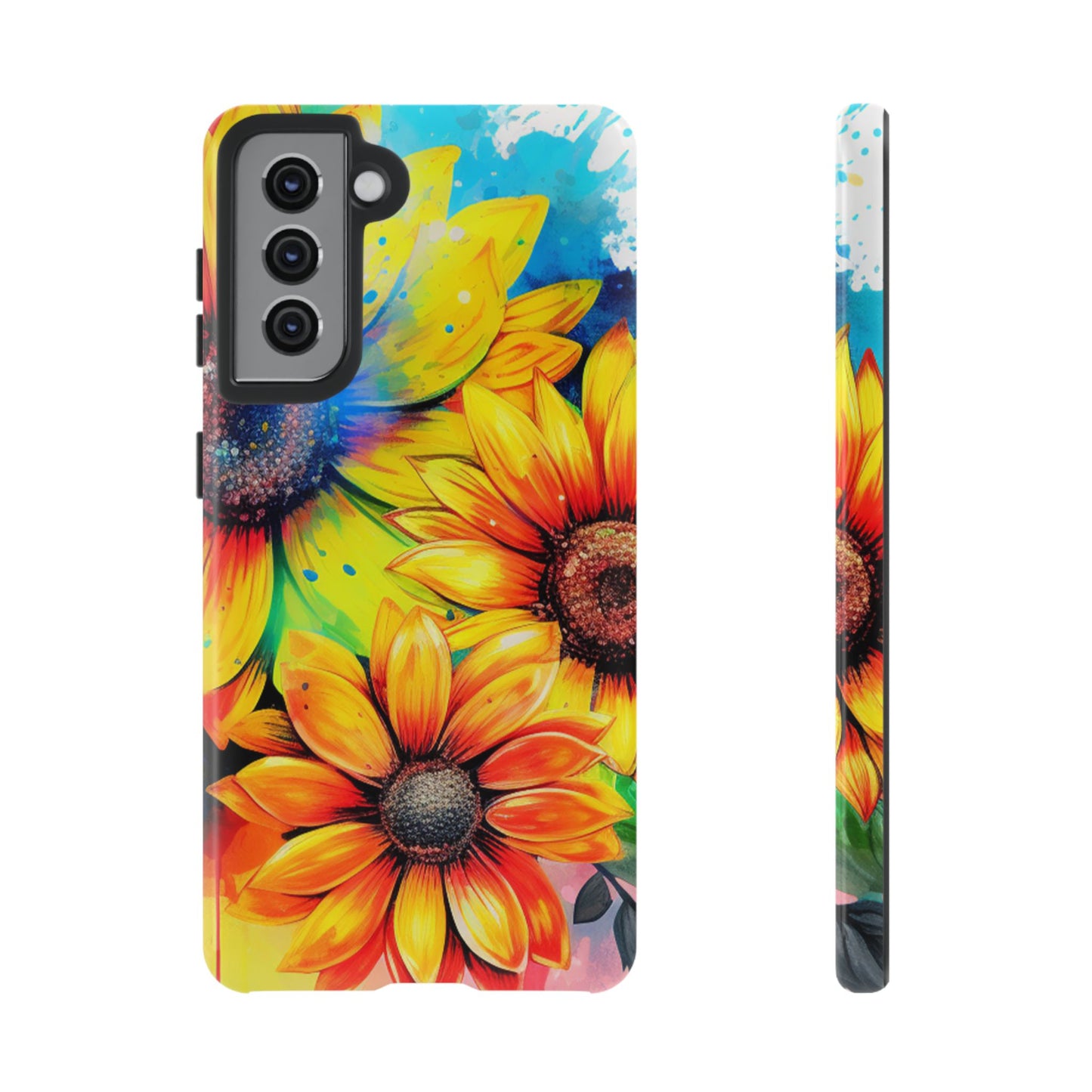 Vibrant Sunflower Splash - Samsung Galaxy Series Case