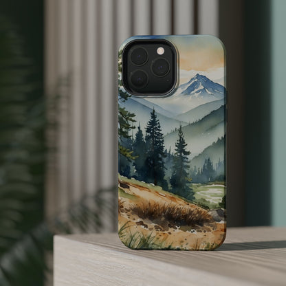 Tranquil Mountain Escape - MagSafe iPhone Case