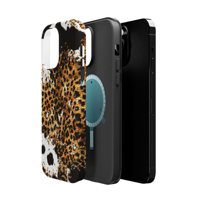 Bold Leopard Ink Splash - MagSafe iPhone Series Case