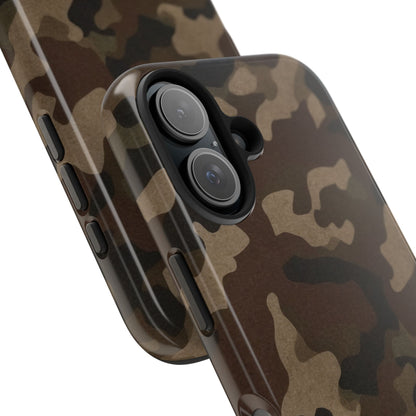 Classic Camouflage iPhone Case – Rugged Woodland Camo Protection